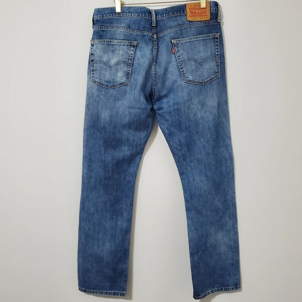 Levi's 513 Slim Straight Fit Jeans 34 Waist